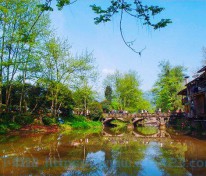 [摄影] 四川省十大古镇之一，原生态的上里古镇，现仍保留着许多明清风貌的吊脚楼式建筑。