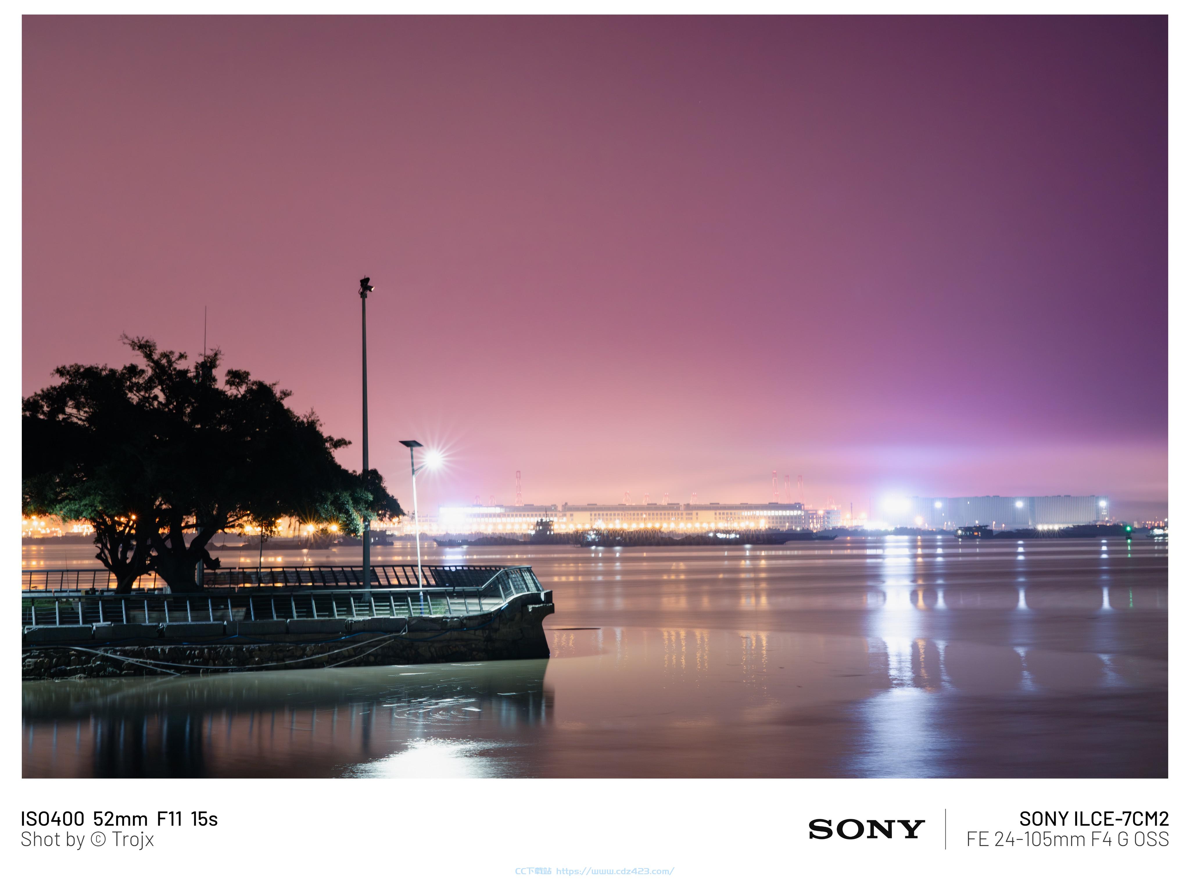 [摄影] 南沙港码头夜拍-索尼A7C2